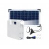 Mini kit solaire avec batterie lithium & 2 lampes led  Maroc