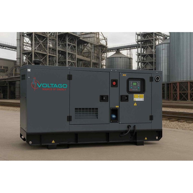 Groupe Électrogène 250 kVA VOLTAGO Diesel Silencieux & ATS | Prix Maroc & Devis