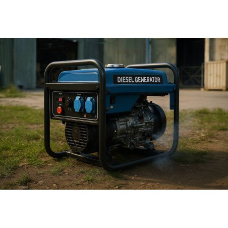 Groupe électrogène Diesel 6kW ANGFA 4500 Monophasé | Prix Maroc & Devis