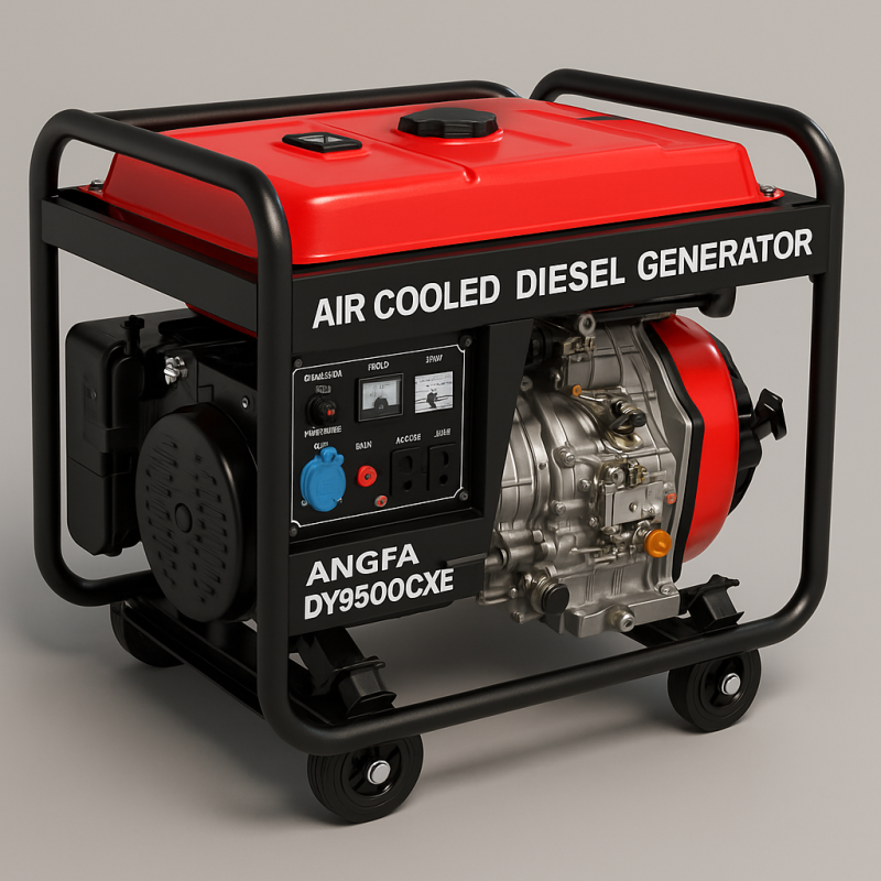 Groupe électrogène Diesel 8.1kVA ANGFA Monophasé | Prix Maroc & Devis