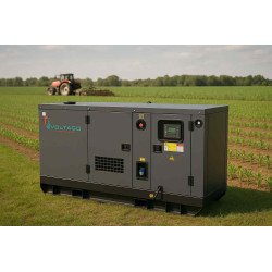 Groupe électrogène Diesel silencieux 160 kVA VOLTAGO  Triphasé avec moteur Weichai & ATS | Prix Maroc & Devis