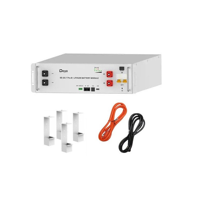 Batterie Lithium DEYE 5.1kWH 48V  Maroc