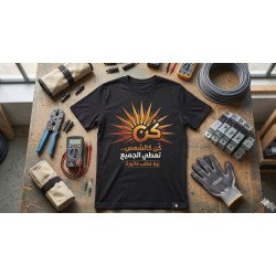 T-shirt Ray Coton Bio - Expert Solaire Maroc