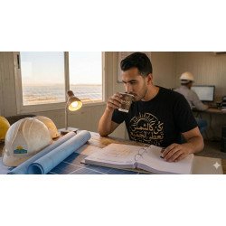 T-shirt Sun Generosity Coton Bio - Énergie Solaire Maroc