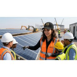 Casquette Trucker L’Ambassadrice Solaire Maroc | Branding Énergie