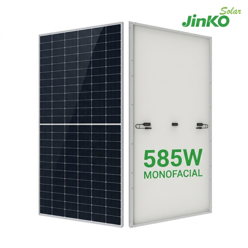 Panneau Solaire Jinko Solar 585W Monofacial N-Type TOPCon au Maroc | Prix & Devis