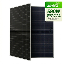 Panneau Solaire Jinko Solar 590W Bifacial N-Type TOPCon au Maroc | Prix & Devis