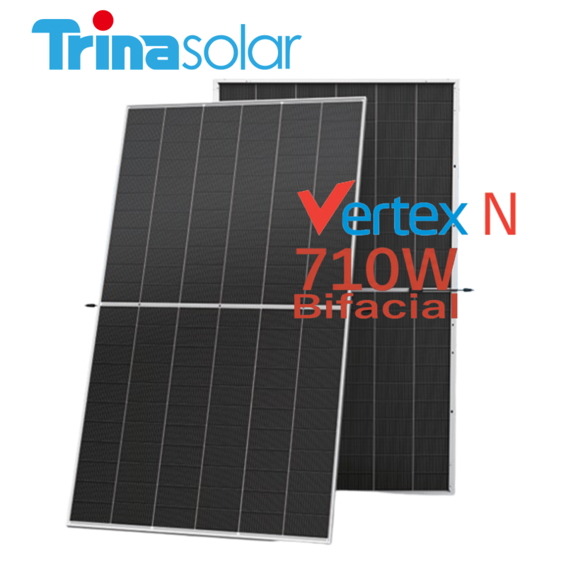 Panneau Solaire TRINA Solar 710W Bifacial Vertex N au Maroc | Prix & Devis