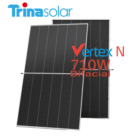 Panneau Solaire TRINA Solar 710W Bifacial Vertex N au Maroc | Prix & Devis