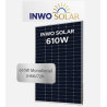 Panneau Solaire INWO Solar 610W Monofacial N-Type TOPCon au Maroc | Prix & Devis