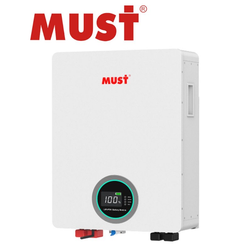 Batterie Lithium MUST LP16-48100 5.12kWh au Maroc | Prix & Devis