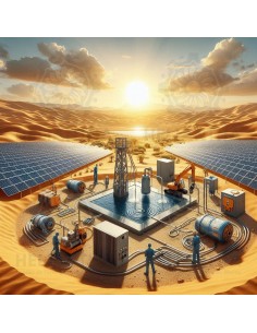 Kit de pompage solaire 380V...