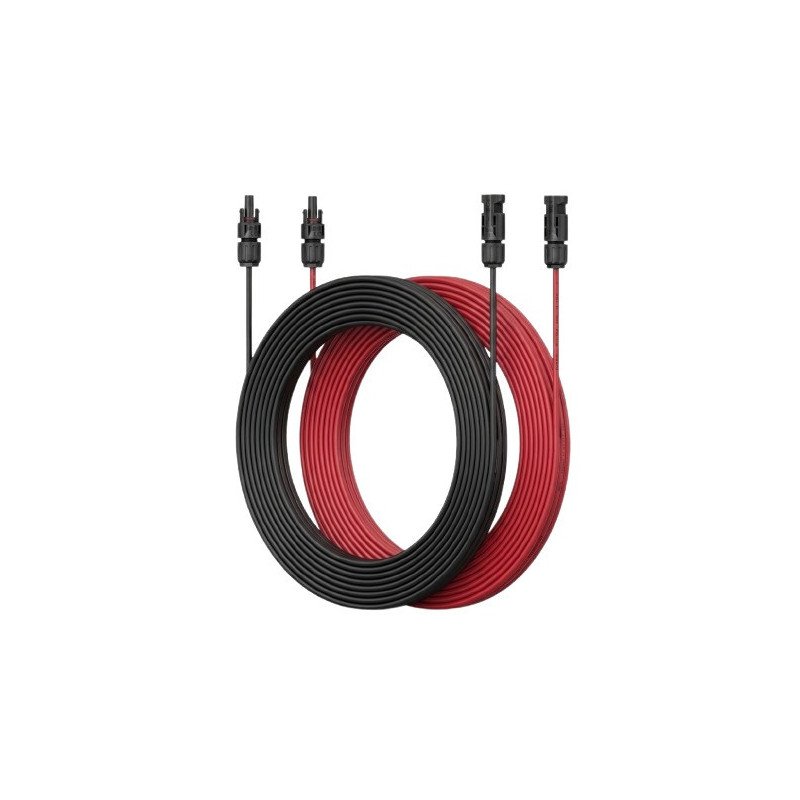 Cable solaire 4mm² Noir et Rouge MAROC