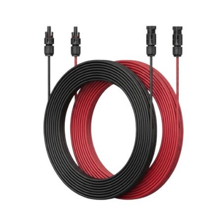 Cable solaire 4mm² Noir et Rouge MAROC