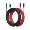 Cable solaire 4mm² Noir et Rouge MAROC