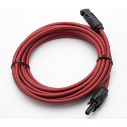 Cable solaire 4mm² Noir et Rouge MAROC