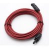 Cable solaire 4mm² Noir et Rouge MAROC