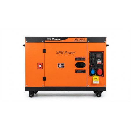 Groupe Électrogène Diesel 11kW Silencieux SNK Power 220/380V au Maroc | Prix & Devis