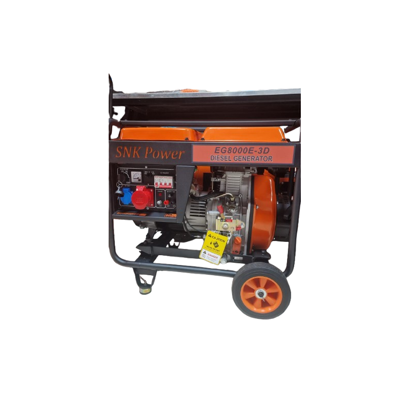 Groupe Électrogène Diesel  8.0kVA  Insonorisé SNK Power 220/380V au Maroc | Prix & Devis