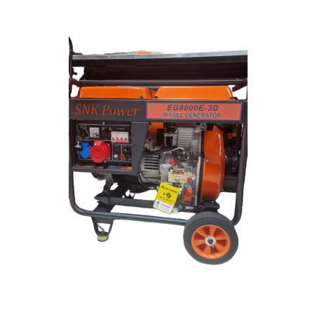 Groupe Électrogène Diesel  8.0kVA  Insonorisé SNK Power 220/380V au Maroc | Prix & Devis