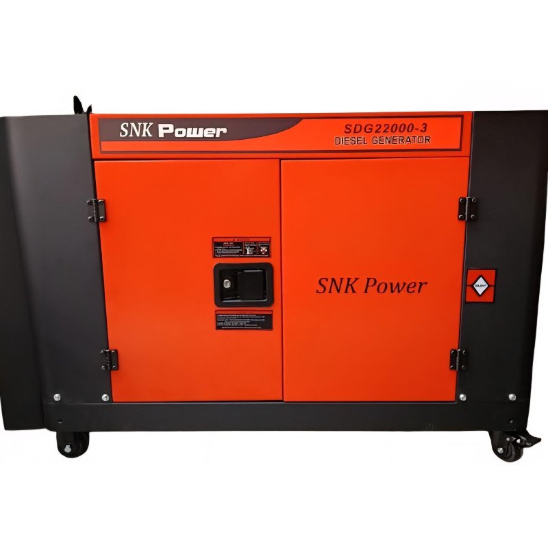 Groupe Électrogène Diesel 22kVA Silencieux SNK Power - HELIANTHA Maroc