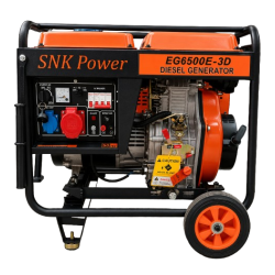 Groupe Électrogène Diesel 6.5kW Silencieux SNK Power 220/380V au Maroc | Prix & Devis