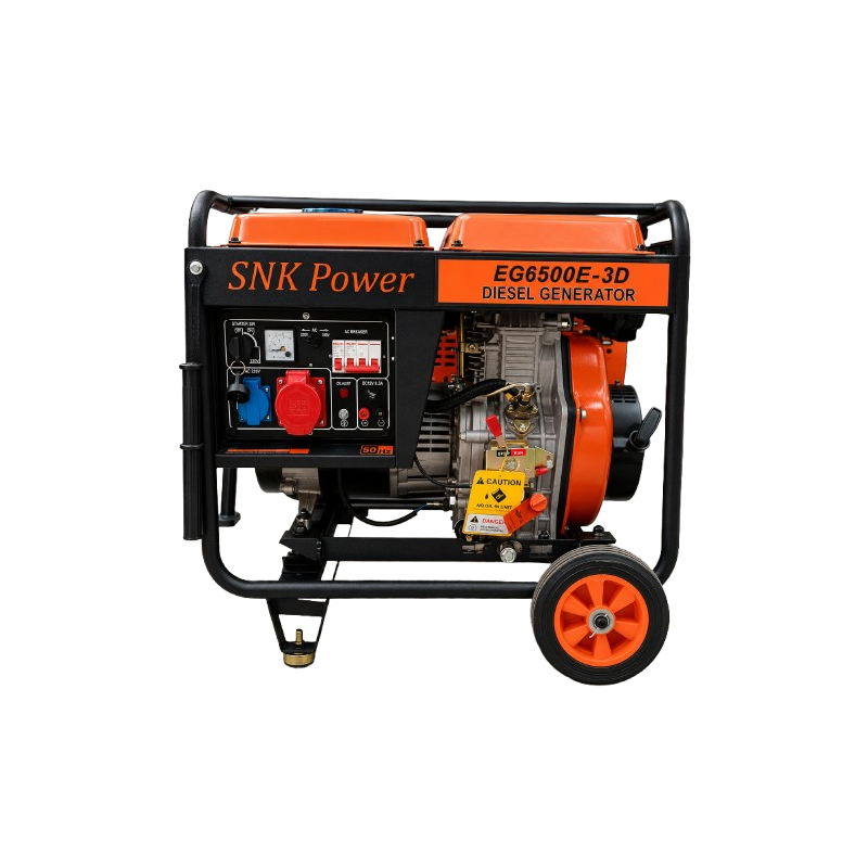 Groupe Électrogène Diesel 6.5kW Silencieux SNK Power 220/380V au Maroc | Prix & Devis