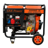 Groupe Électrogène Diesel 6.5kW Silencieux SNK Power 220/380V au Maroc | Prix & Devis