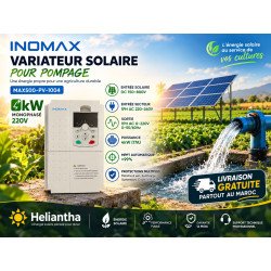 Variateur Solaire INOMAX 4kW 220V Monophasé | Maroc