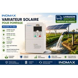 Variateur Solaire INOMAX 4kW 220V Monophasé | Maroc
