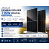 Panneau Solaire JA Solar 715W Bifacial N-Type Double Verre DeepBlue 4.0 Pro – Maroc