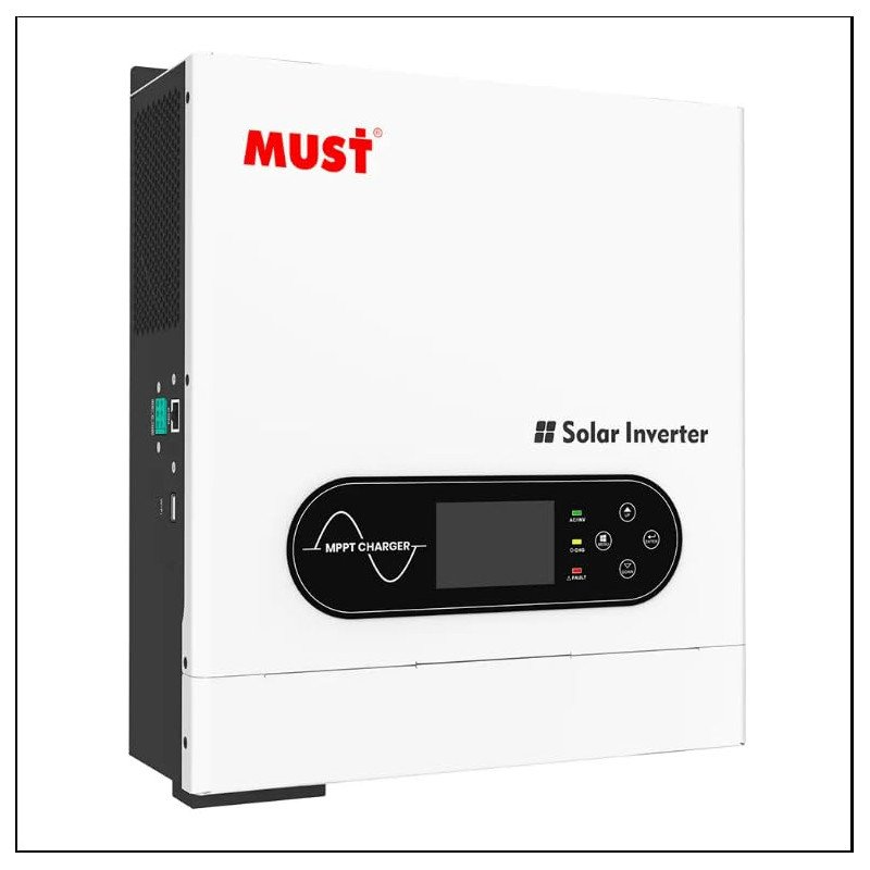 Onduleur Solaire MUST PV18-3624 ECO 3.6kW 24V MPPT | Maroc