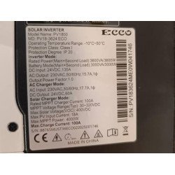 Onduleur Solaire MUST PV18-3624 ECO 3.6kW 24V MPPT | Maroc