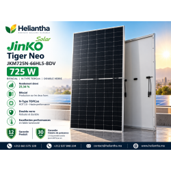 Panneau Solaire JinkoSolar 725W Tiger Neo N-Type | Maroc