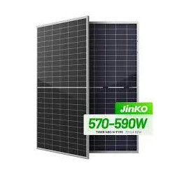Panneau Solaire Jinko Solar 590W Bifacial N-Type TOPCon Tiger Neo | Prix Maroc & Devis