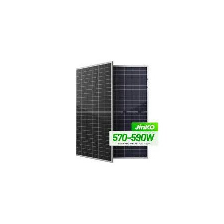 Panneau Solaire Jinko Solar 590W Bifacial N-Type TOPCon Tiger Neo | Prix Maroc & Devis
